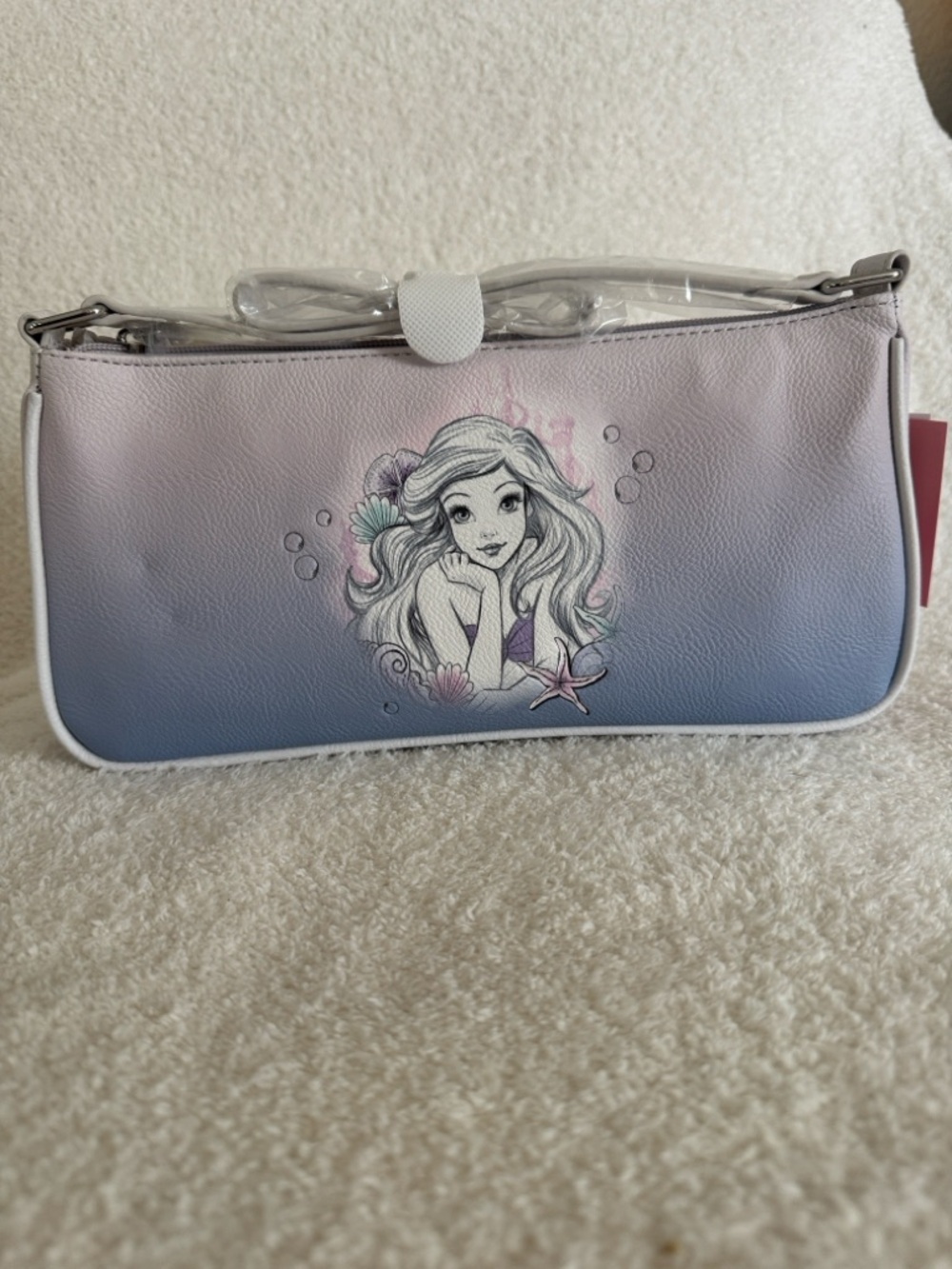 Disney x Dani by Danielle Nicole Ariel Little Mermaid Baguette Shoulder Bag